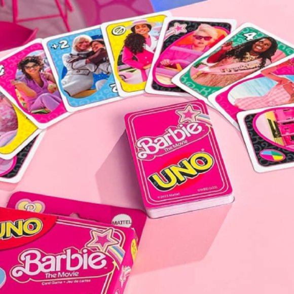 Barbie UNO The Movie Card Game New - Picture 3 of 3